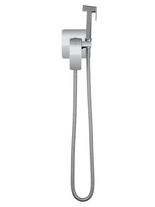 Смеситель с гигиеническим душем встраиваемый, Wonzon & Woghand Edge, WW-88829003-CR цвет: хром