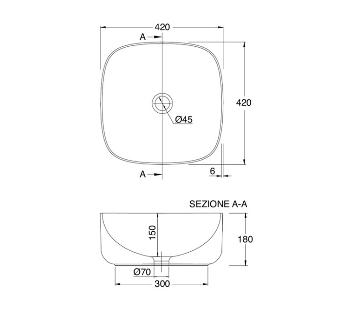 Смеситель для ванны с коротким изливом Aisch 5500 WasserKRAFT арт. 5501