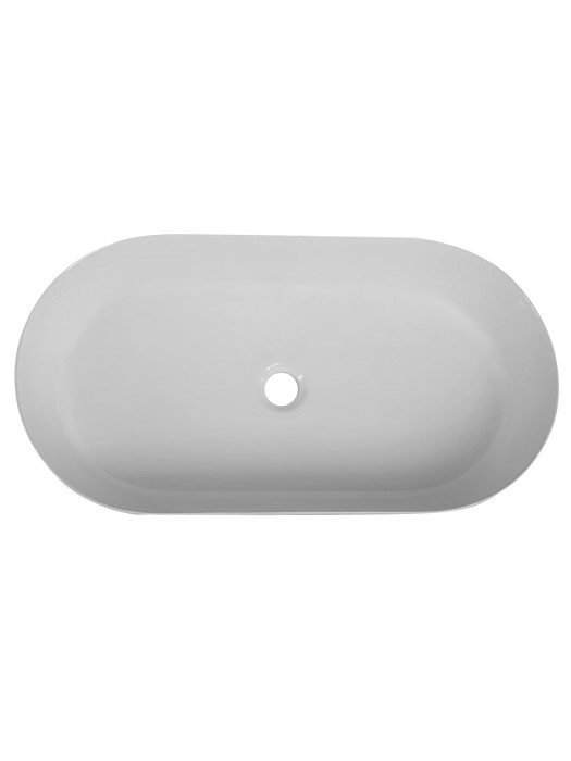 Накладная раковина овальная, Wonzon & Woghand Ontario, WW-RN41363-MW цвет: белый