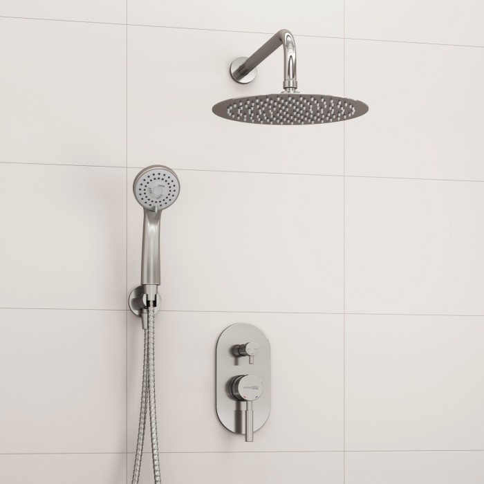 Встраиваемый комплект для душа с верхней душевой насадкой и лейкой Wern 4200 WasserKRAFT арт. A16421