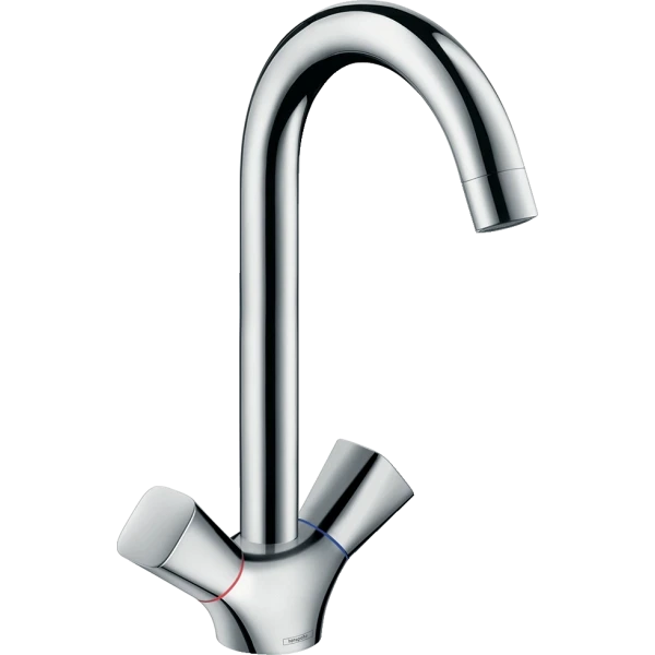 Смеситель для кухни, двухвентильный, Hansgrohe Logis M31, хром арт. 71280000
