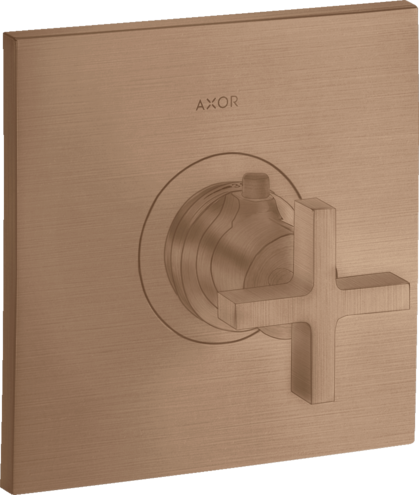 Термостат HighFlow Citterio Axor, шлифованное красное золото арт. 39716310