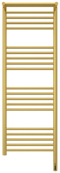 Сунержа Электрический полотенцесушитель 1200x400, Богема 3.0 с 1 полкой, 03-5807-1240 цвет: золото
