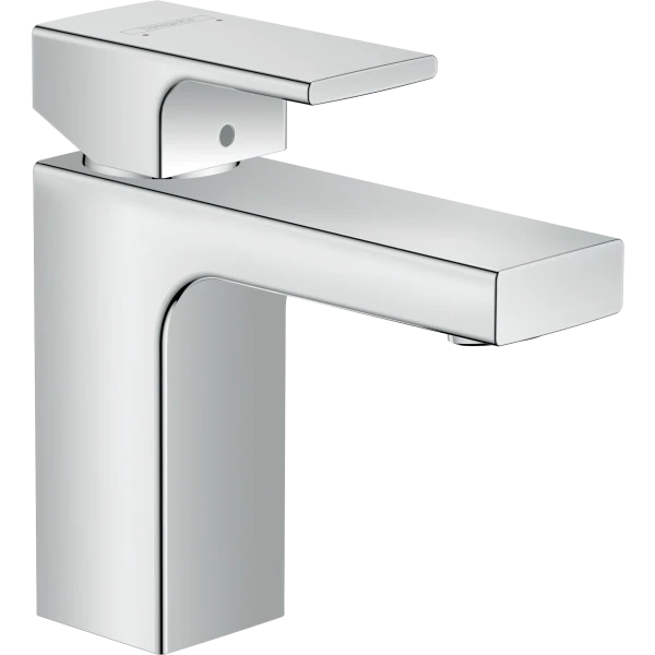 Смеситель для раковины со сливным гарнитуром, Hansgrohe Vernis Shape, хром арт. 71561000