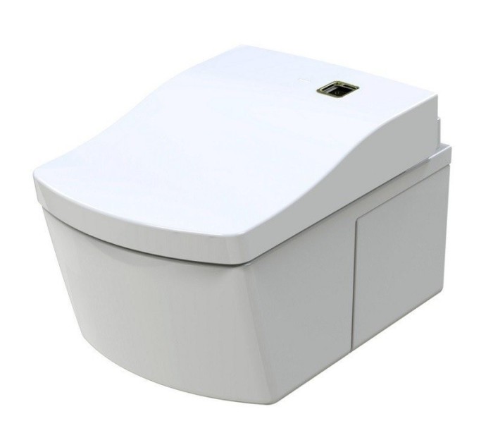 Подвесной унитаз с биде, Neorest TOTO, CW994P+TCF996WG-NW1 цвет: белый