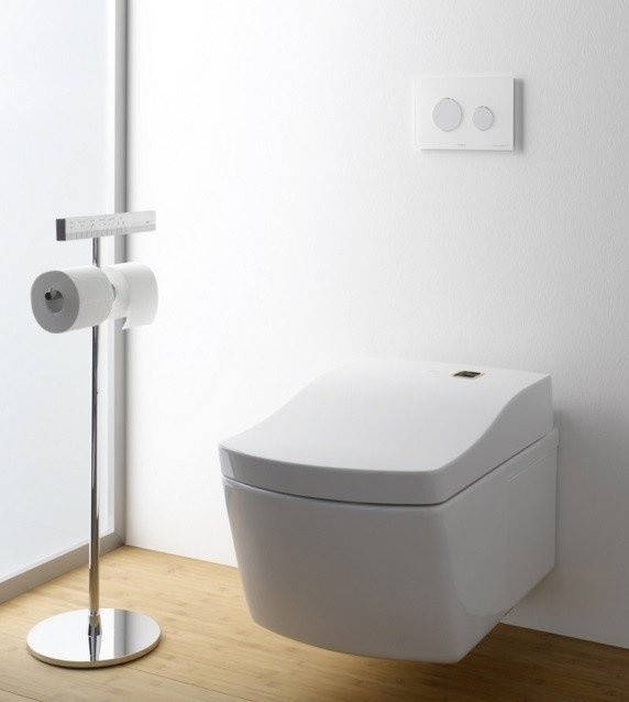 Подвесной унитаз с биде, Neorest TOTO, CW994P+TCF996WG-NW1 цвет: белый