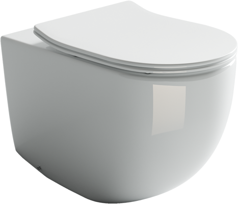 Унитаз с сиденьем Ceramicanova Metropol, белый арт. CN4004