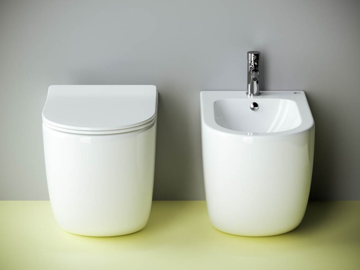 Унитаз с сиденьем Ceramicanova Metropol, белый арт. CN4004