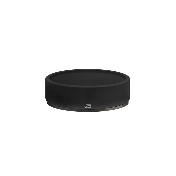 Мыльница настольная, Gessi 316, черный/brushed black metal pvd арт. 54726#707