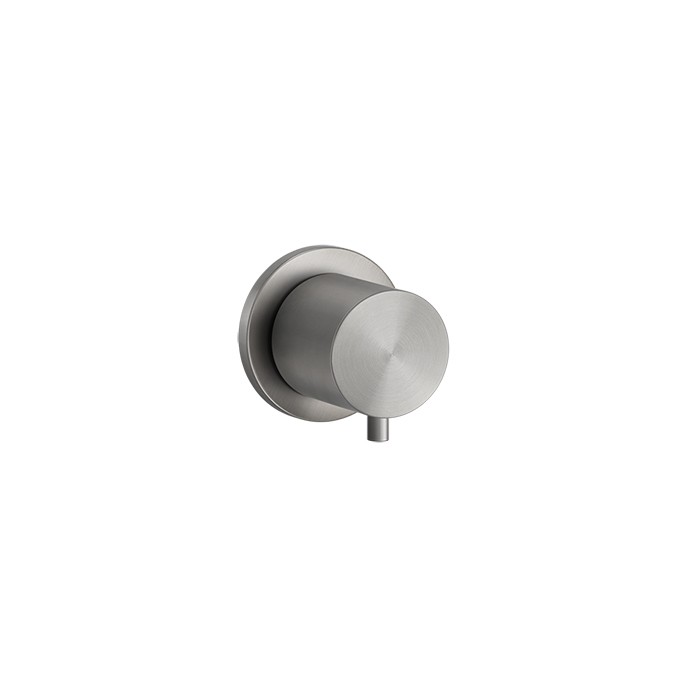 Встраиваемый термостатический смеситель на 1 источник, резьба 3/4", Gessi 316, steel brushed арт. 54564#239