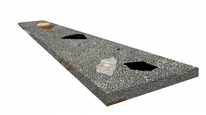 Ступень блэк угловая правая 33x120 Coliseum Gres Palladio арт. 620070002372