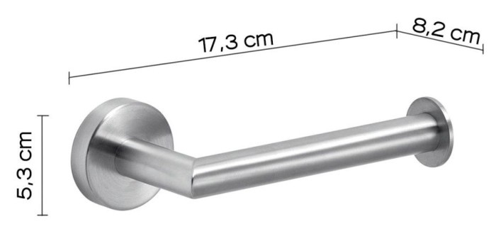 Бумагодержатель Project Gedy, 5024(38) цвет: хром