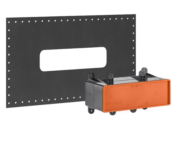 Смеситель для раковины Gessi Emporio Via tortona встраиваемый, излив 14 см, цвет Finox Brushed Nickel арт. 44823#149/38497#031