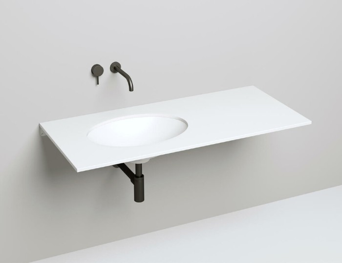 Раковина 55x40, матовая, Salini MAREA арт. 1802211M