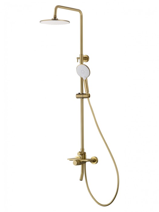 Душевая система, Wonzon &amp; Woghand Click, WW-N3S962-BG цвет: золото
