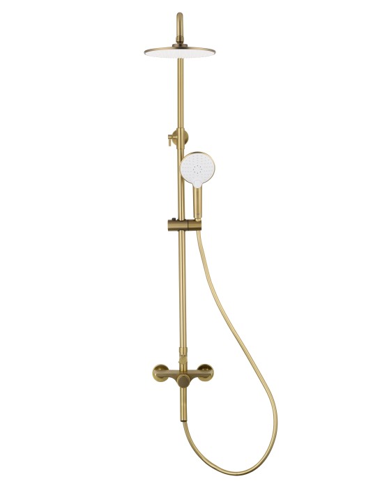 Душевая система, Wonzon & Woghand Click, WW-N3S962-BG цвет: золото