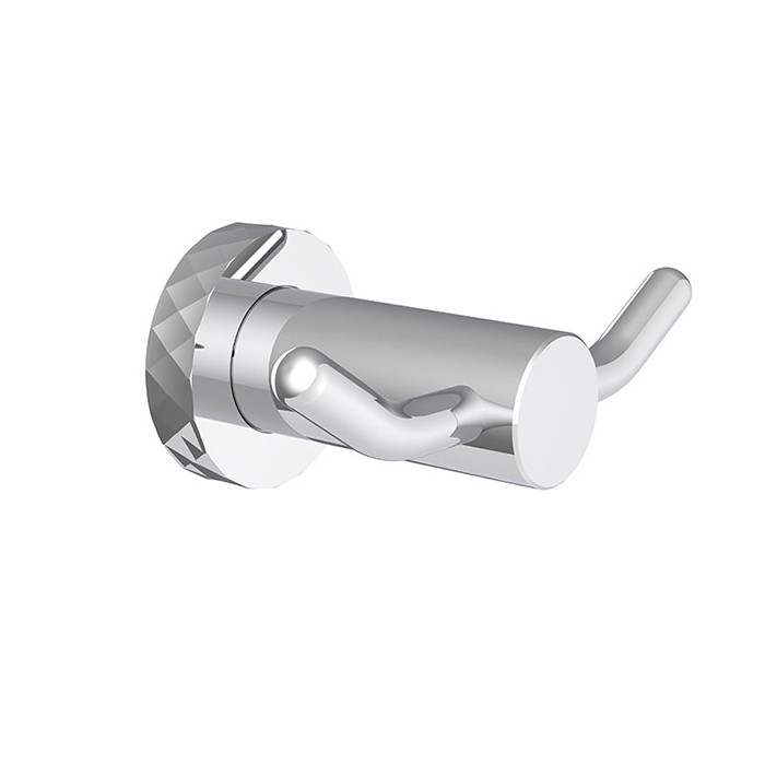 Fima Carlo Frattini Крючок двойной, подвесной, Accessori, F6004T/2VCR цвет: хром