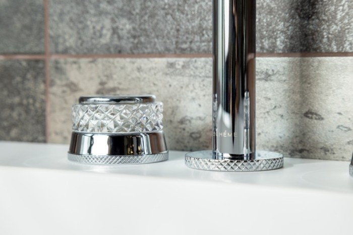 Смеситель на столешницу на 3 отв. Chrome, Boheme Aura - 152-CR-A