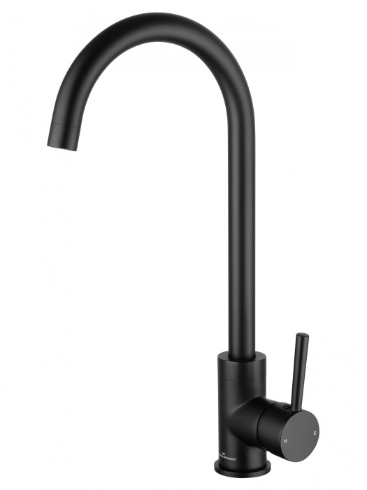 Смеситель для кухни, Wonzon &amp; Woghand, WW-A21102-MB цвет: черный