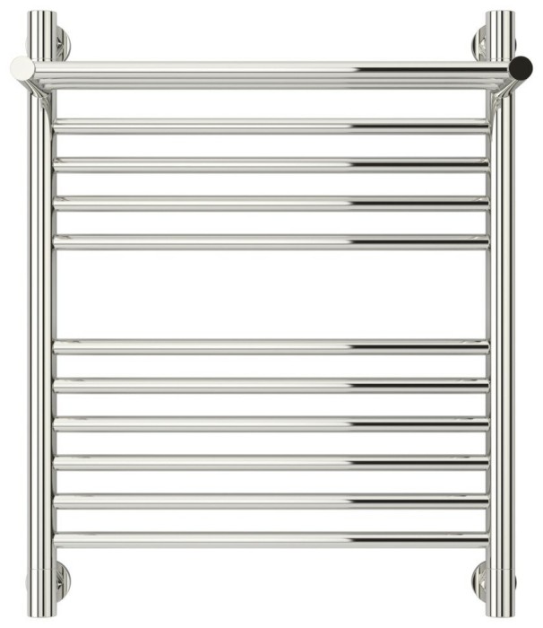 Сунержа Водяной полотенцесушитель 600x500, Богема+ с 1 полкой, 00-0223-6050 цвет: без покрытия