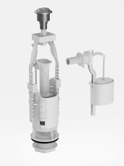 Арматура для бачка унитаза BERGES Eko арт. 030622