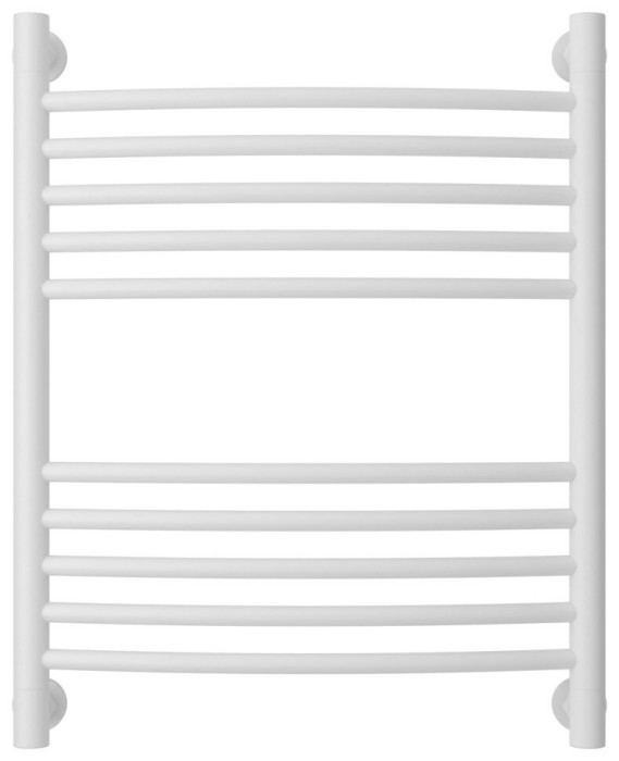 Сунержа Водяной полотенцесушитель 600x500, Богема+ выгнутая, 30-0221-6050 цвет: матовый белый