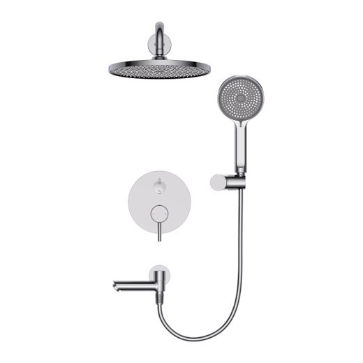 Душевая система встраиваемая, Wonzon &amp; Woghand Solo, WW-939032-CR цвет: хром
