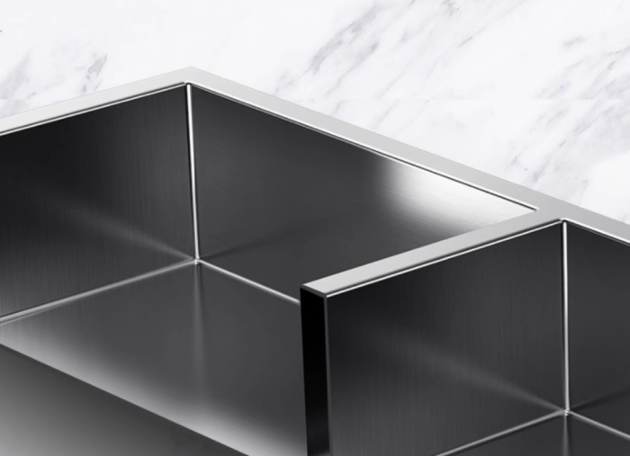 Встраиваемый бумагодержатель с отсеком для ершика брашированное золото 16*60 WOW  