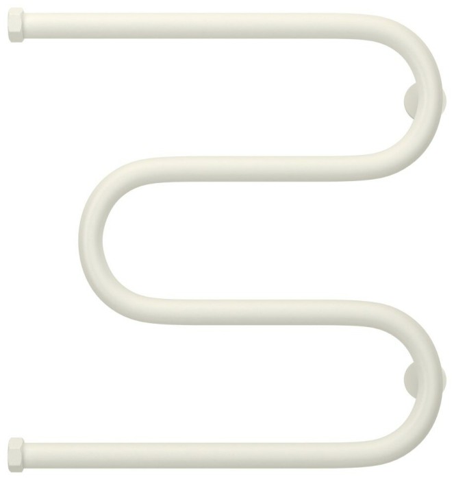 Сунержа Водяной полотенцесушитель 500x500, М-образный, 30-4007-5050 цвет: матовый белый