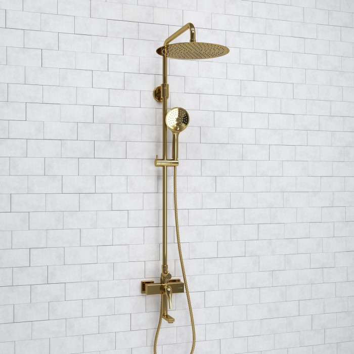 Душевая система со смесителем WasserKRAFT арт. A171.263.207.PG