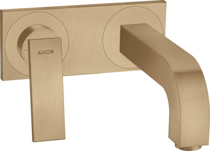 Смеситель для раковины Citterio Axor, шлифованная бронза арт. 39119140