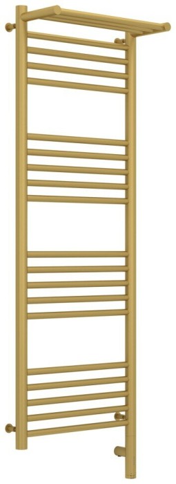 Сунержа Электрический полотенцесушитель 1200x400, Богема 3.0 с 1 полкой, 032-5807-1240 цвет: матовое золото