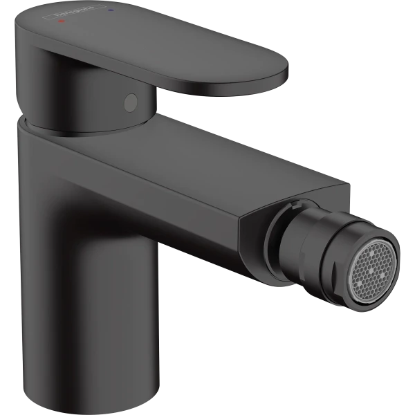Смеситель для биде со сливным гарнитуром, Hansgrohe Vernis Blend, черный арт. 71210670