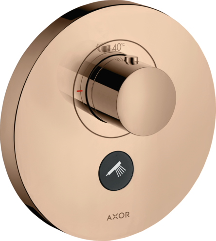 Термостат для душа ShowerSelect Axor, полированное красное золото арт. 36726300