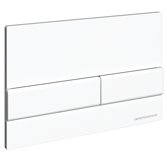 Инсталляция с кнопкой Ceramicanova Envision/ flat, белый арт. CN1002W