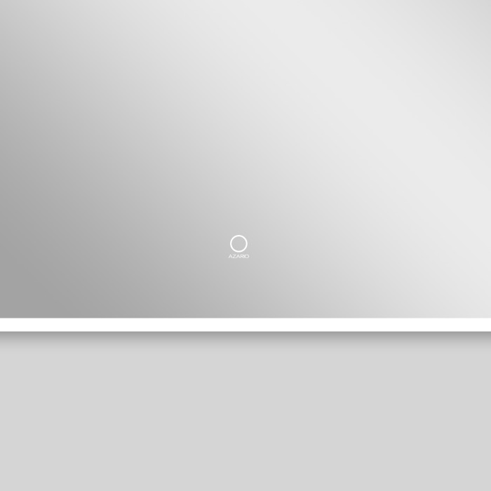 Зеркало 1200х700 подсветка, сенсорный выключатель с функцией диммера, подогрев, Azario Ника - AZ-Z-063WHCS