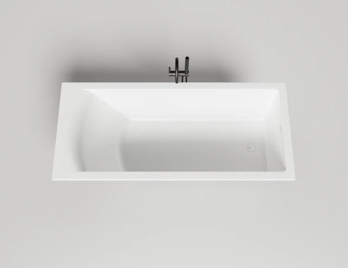 Ванна встраиваемая 180x80, матовая, Salini CASCATA KIT арт. 10453MRF