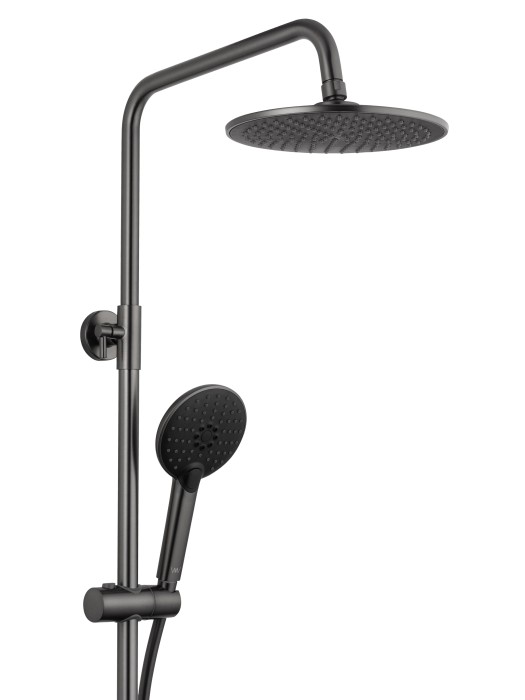 Душевая система, Wonzon & Woghand Click, WW-N3S962-BGG цвет: графит