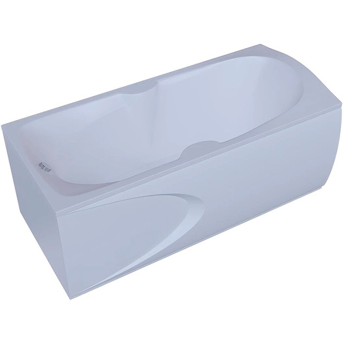 Ванна с фронтальным экраном (слив слева, вклеенный каркас) Aquatek Европа арт. EVR180-0000041