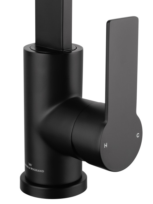 Смеситель для кухни, Wonzon & Woghand, WW-AE4550-MB цвет: черный
