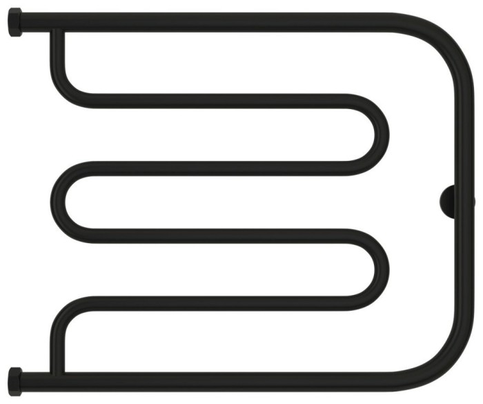 Сунержа Водяной полотенцесушитель 500x650, Лира, 31-0011-5065 цвет: матовый чёрный