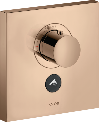 Термостат для душа ShowerSelect Axor, полированное красное золото арт. 36716300