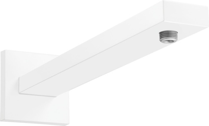 Душевой кронштейн настенный 389 мм Square Hansgrohe, белый арт. 27694700
