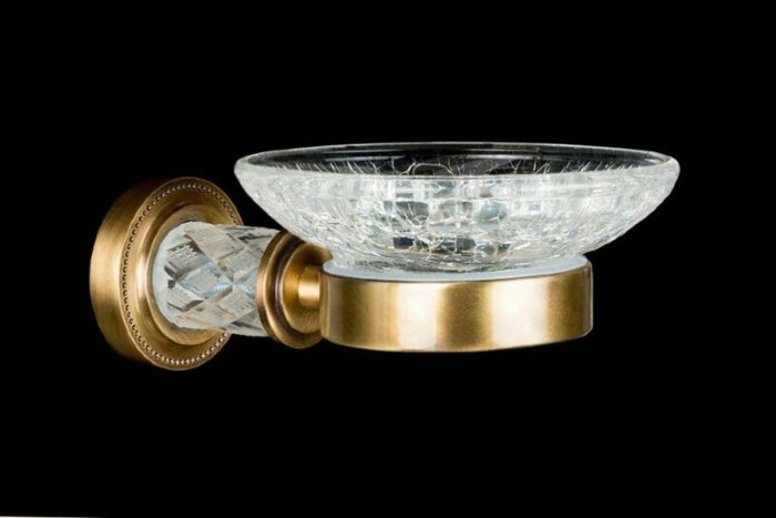 Мыльница, Murano cristal, Boheme 10903-CRST-BR
