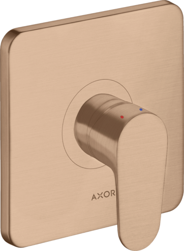 Смеситель для душа Citterio M Axor, шлифованное красное золото арт. 34625310