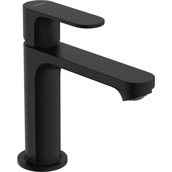 Смеситель для раковины CoolStart без сливного гарнитура, Hansgrohe Rebris S, черный арт. 72520670