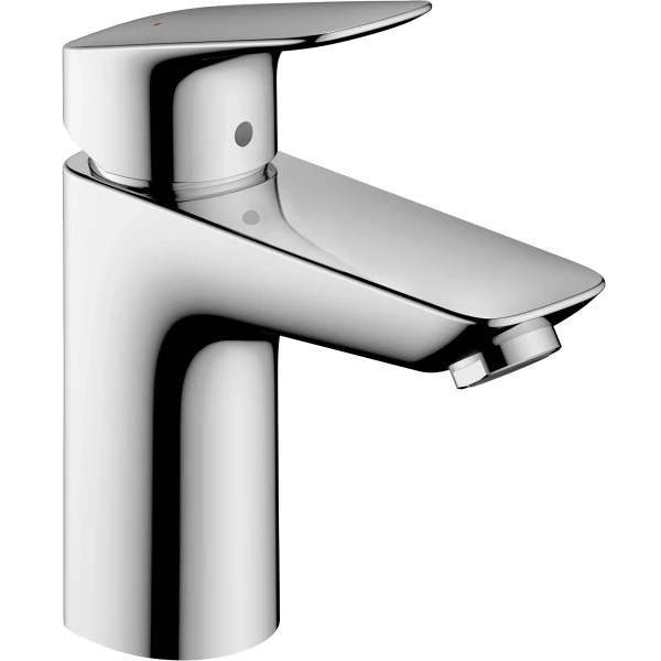 Смеситель для раковины со сливным гарнитуром, Hansgrohe Logis, хром арт. 71100000