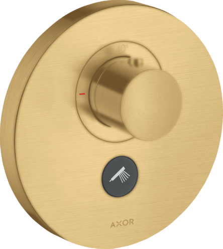 Термостат для душа ShowerSelect Axor, шлифованное золото арт. 36726250
