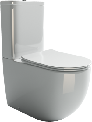 Унитаз компакт Ceramicanova Mia, белый арт. CN1801