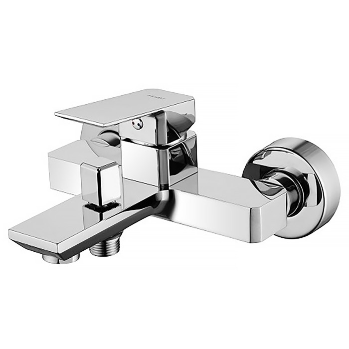 Смеситель для ванны и душа с ручным душем, хром, Azario HARDCORE арт. AZ-VKM238277C